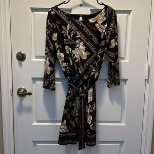 White House Black Market Women’s blouson dress, size medium